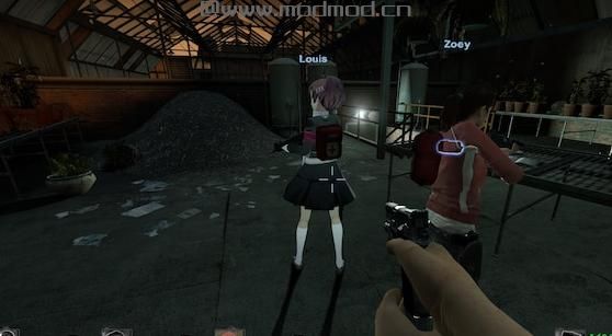求生之路2MOD：Minako Arisato（路易斯）下载+安装说明