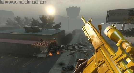 求生之路2MOD：金色狙击步枪下载+安装说明