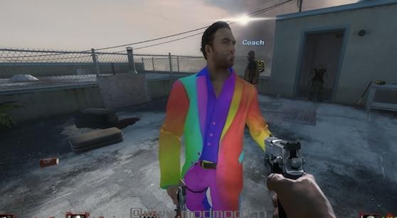 求生之路2MOD：彩虹套装尼克下载+安装说明