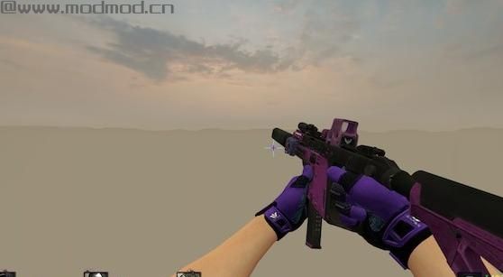 求生之路2MOD：Kriss Vector The Division（SMG）紫色编辑下载+安装说明