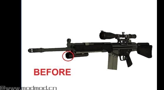 求生之路2MOD：军用狙击手的闪光灯修理下载+安装说明