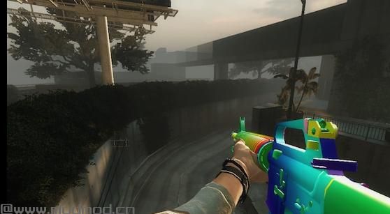 求生之路2MOD：M16多色步枪下载+安装说明