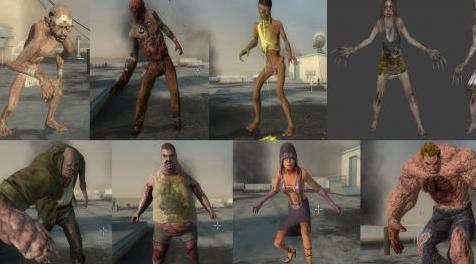 求生之路2MOD：特感皮肤主题整合1 --第二小队--下载+安装说明