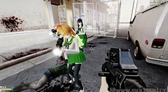 求生之路2MOD：死者群幸存者的高中[l4d2幸存者]下载+安装说明