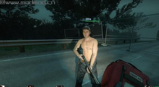 求生之路2MOD：埃利斯赤果上身下载+安装说明