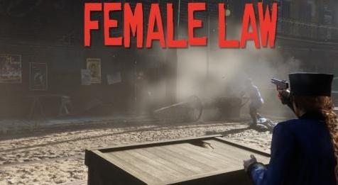 荒野大镖客Mod：★ Female Law~女警官 ★下载+安装说明