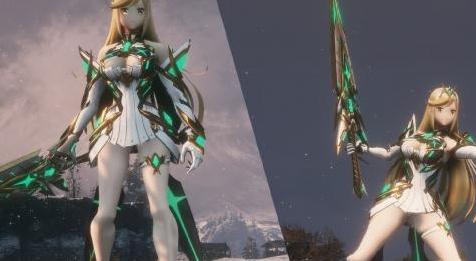 只狼：Mythra character model from Xenoblade Chronicles 2mod下载+安装说明