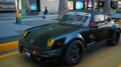 赛博朋克2077mod：保时捷911 Turbo（930）定制喷漆作业包下载+安装说明