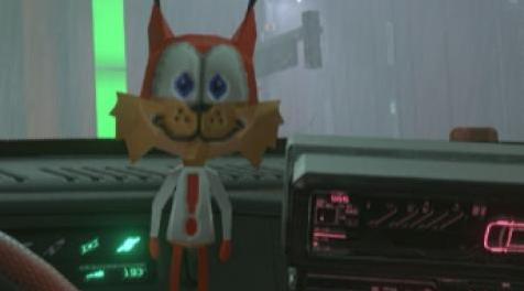 赛博朋克2077mod：Bubsy Paw-bblehead（车内装饰）下载+安装说明