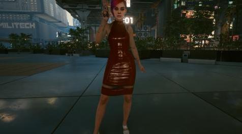 赛博朋克2077mod：Hanako各种颜色的裙子和鞋子下载+安装说明