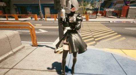 赛博朋克2077mod：Yorha 2b 替换 V下载+安装说明