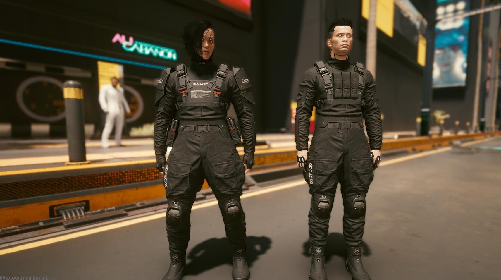 赛博朋克2077mod：Arasaka忍者服装下载+安装说明