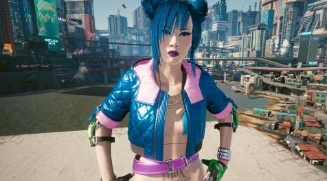 赛博朋克2077mod：Moxes Girl_1替换为V下载+安装说明