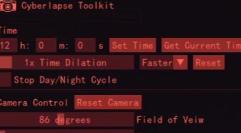 赛博朋克2077mod：CyberLapse ToolKit (延时摄影工具包)下载+安装说明