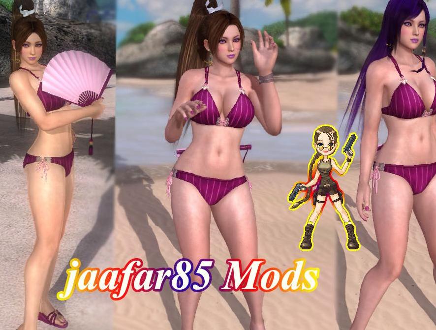 求：最后一战不知火舞条纹比基尼泳装Mod资源！