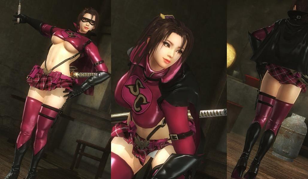 求分享：最后一战不知火舞多喜超级英雄COS装Mod!