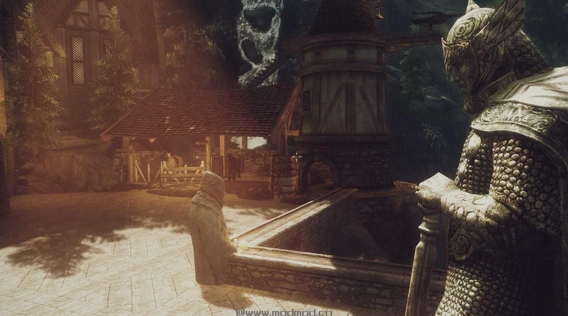 求上古卷轴5龙崖庄园瀑景房Mod资源！