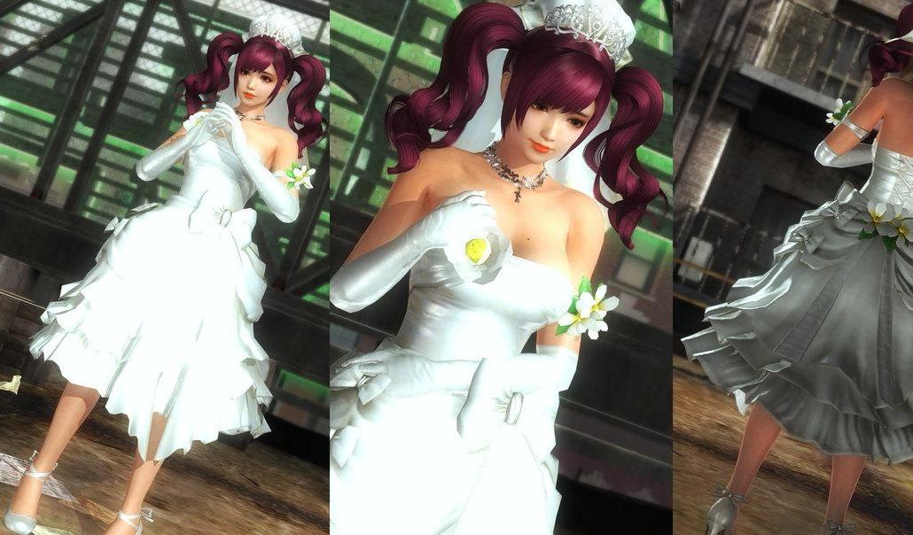 求分享：最后一战加西亚纯白婚纱Mod!