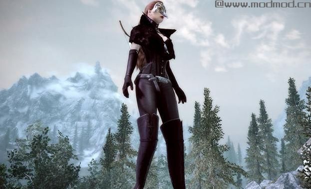 请问谁有免费下载的上古卷轴5UNP蒸汽朋克风连体黑皮衣套装v1.2Mod?