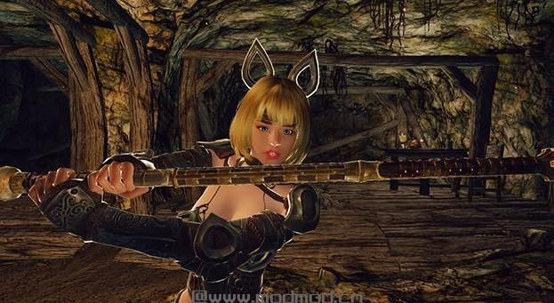求上古卷轴5性感兔牙妹索萨独立战士随从Mod资源！