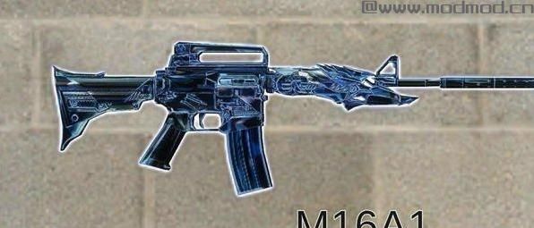 求变形金刚蓝光M4A1突击步枪Mod资源！