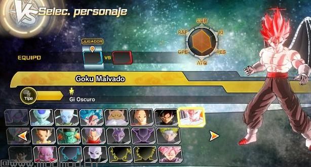 龙珠：超宇宙2Modv1.07黑翼恶魔悟空MOD