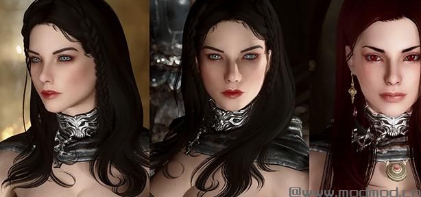 谁能给我上古卷轴5：天际重制版瑟拉娜高清面部美化v1.8Mod下载地址吗？