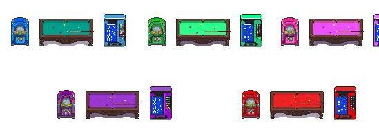 星露谷物语Mod可乐机台球桌自动点唱机颜色替换MOD