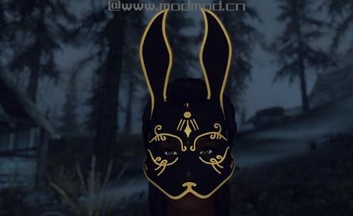 上古卷轴5 生化奇兵狂热兔子面具MOD