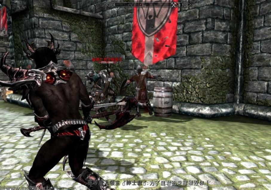 求上古卷轴5召唤强力魔人绅士君Mod资源！