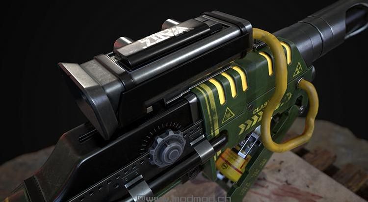 求Wattz镭射激光枪Mod资源！