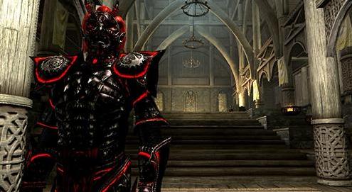 上古卷轴5：天际Mod：上古卷轴5恶魔领主妖怪大将铠甲MOD