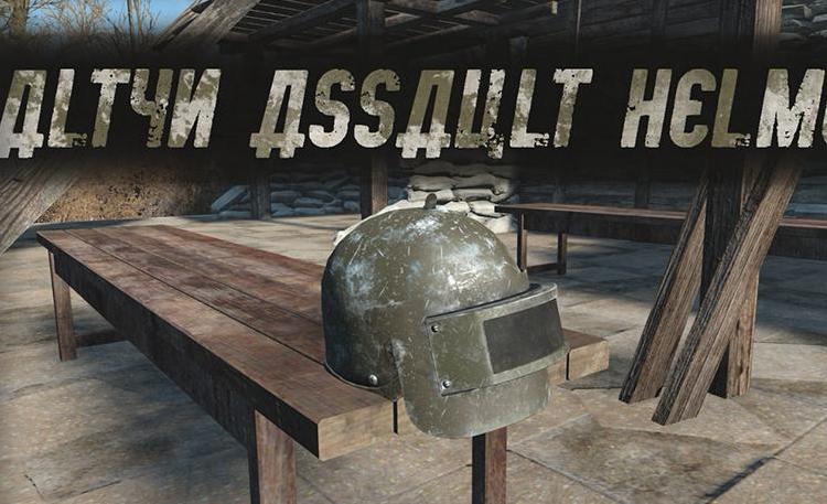 辐射4Mod阿尔金三级冲锋头盔MOD