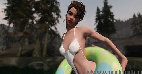 请问谁有免费下载的上古卷轴5 Sommer Ray美臀教练性感随从MOD?