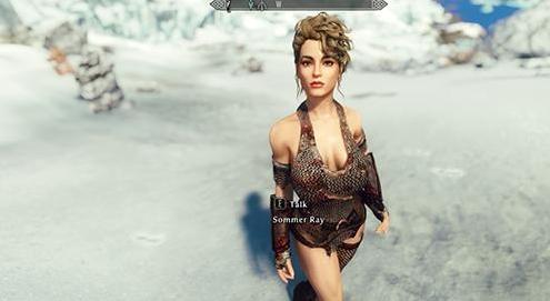 请问谁有免费下载的上古卷轴5 Sommer Ray美臀教练性感随从MOD?