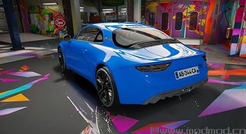 侠盗猎车5 新雷诺Alpine A110 2018款跑车MOD