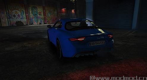 侠盗猎车5 新雷诺Alpine A110 2018款跑车MOD