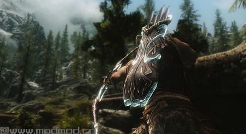 哪里有上古卷轴5 Stalhrim魔冰武器包高清替换MOD百度网盘地址!