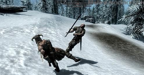 求上古卷轴5 踢击腿功动作MOD资源！