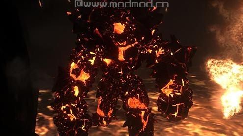 哪里有上古卷轴5 熔铁侍灵生物MOD百度网盘地址!