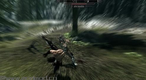求上古卷轴5 踢击腿功动作MOD资源！