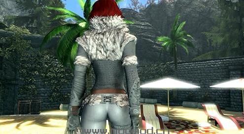 求分享上古卷轴5：天际重制版 CBBE北国女孩皮草护甲MOD下载地址!