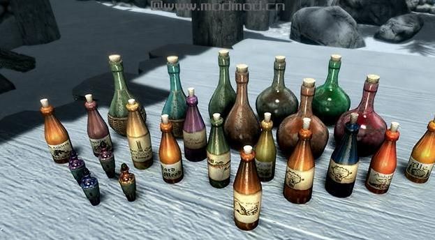 上古卷轴5:天际重制版 天际瓶子美化MOD v0.1.0