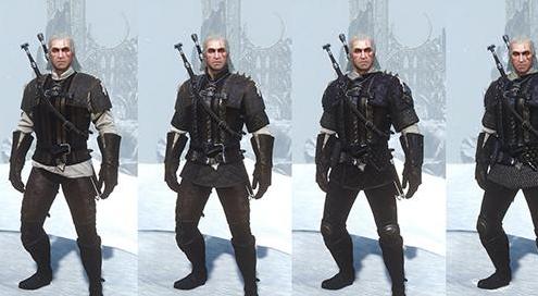 巫师3：狂猎:巫师3：狂猎 v1.31狮鹫学派概念套装美化重制MOD