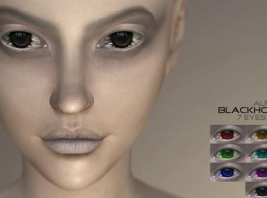 请问谁有免费使用的模拟人生4 v1.31N11高清黑洞单色美瞳包MOD?