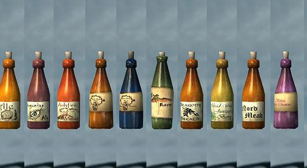 上古卷轴5：天际重制版 天际瓶子美化MOD v0.1.0