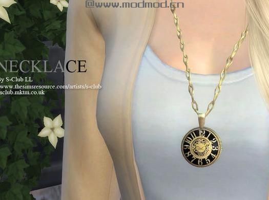 请问谁有免费使用的模拟人生4 v1.31S-Club N20挂表项链MOD?