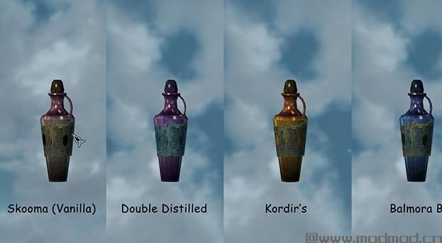 上古卷轴5：天际重制版 天际瓶子美化MOD v0.1.0