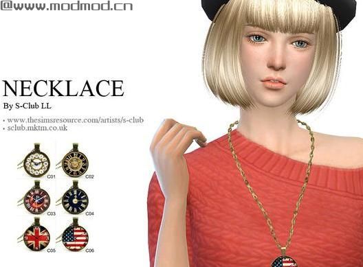 请问谁有免费使用的模拟人生4 v1.31S-Club N20挂表项链MOD?