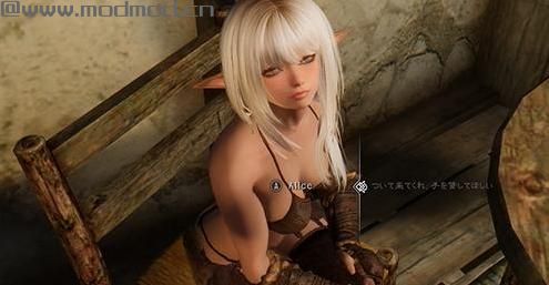 上古卷轴5 可爱精灵妹猎手爱丽丝随从MOD